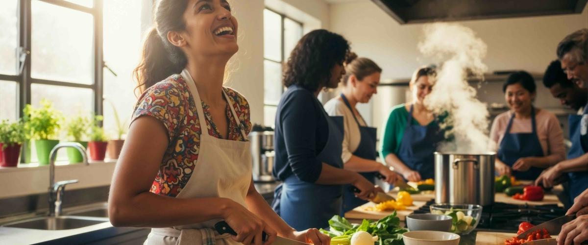 Wegen dir! Claudia Winkleman hat das Rezept dafür, wie Gemeinschaft entsteht